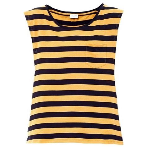 ysl striped tank top|Tank top in striped knit .